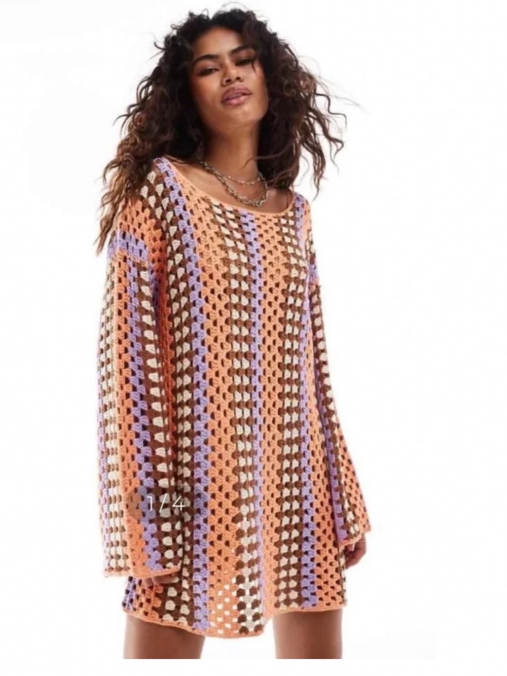 VRG GRL Crochet Dress - Picture 6 of 8